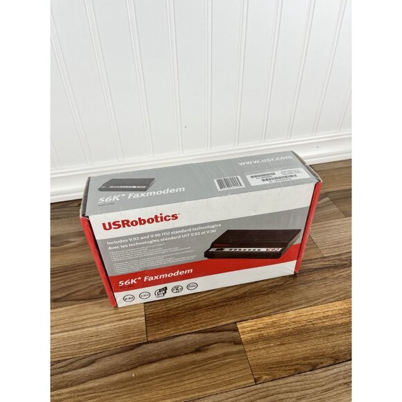 FACTORY SEALED US Robotics 56K Modem/ Fax/ USR5686E NOS - Picture 2 of 4